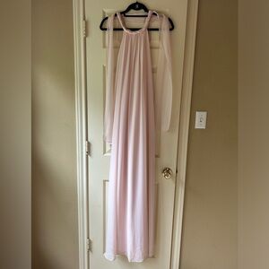 Ceremony by Joanna August Pale Pink Bridesmaid Dress